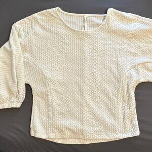 Anthropologie 3/4 Dolman Sleeve Sweater Top